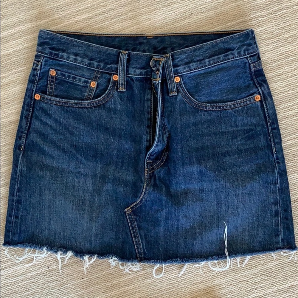Levi’s 501 denim skirt